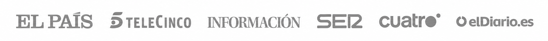 medios de comunicacion edios en los que ha participado Laura Asensi: Cuatro, Telecinco, elDiario.es, Cadena SER, el País e Información